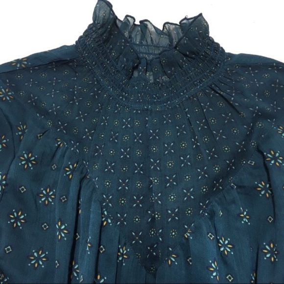 Reformation Tularosa Nadia smocked boho dress M - Picture 6 of 8